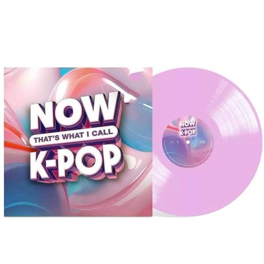 Limited Edition Pink Vinyl LP Record - NOW That's What I Call K-Pop